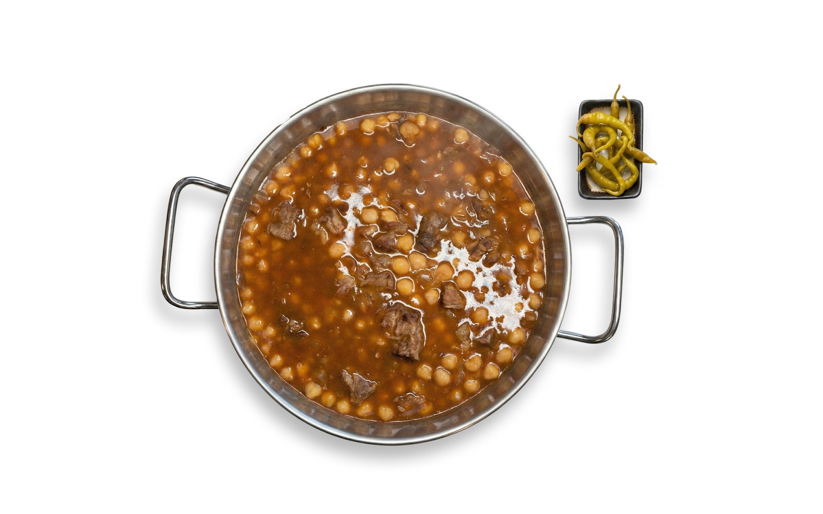 Garbanzos con rabo de toro 